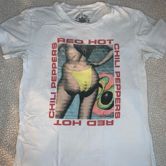 RHCP Red Hot Chili Peppers T-shirt - Picture 1 of 4